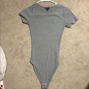 Grey Body Suit